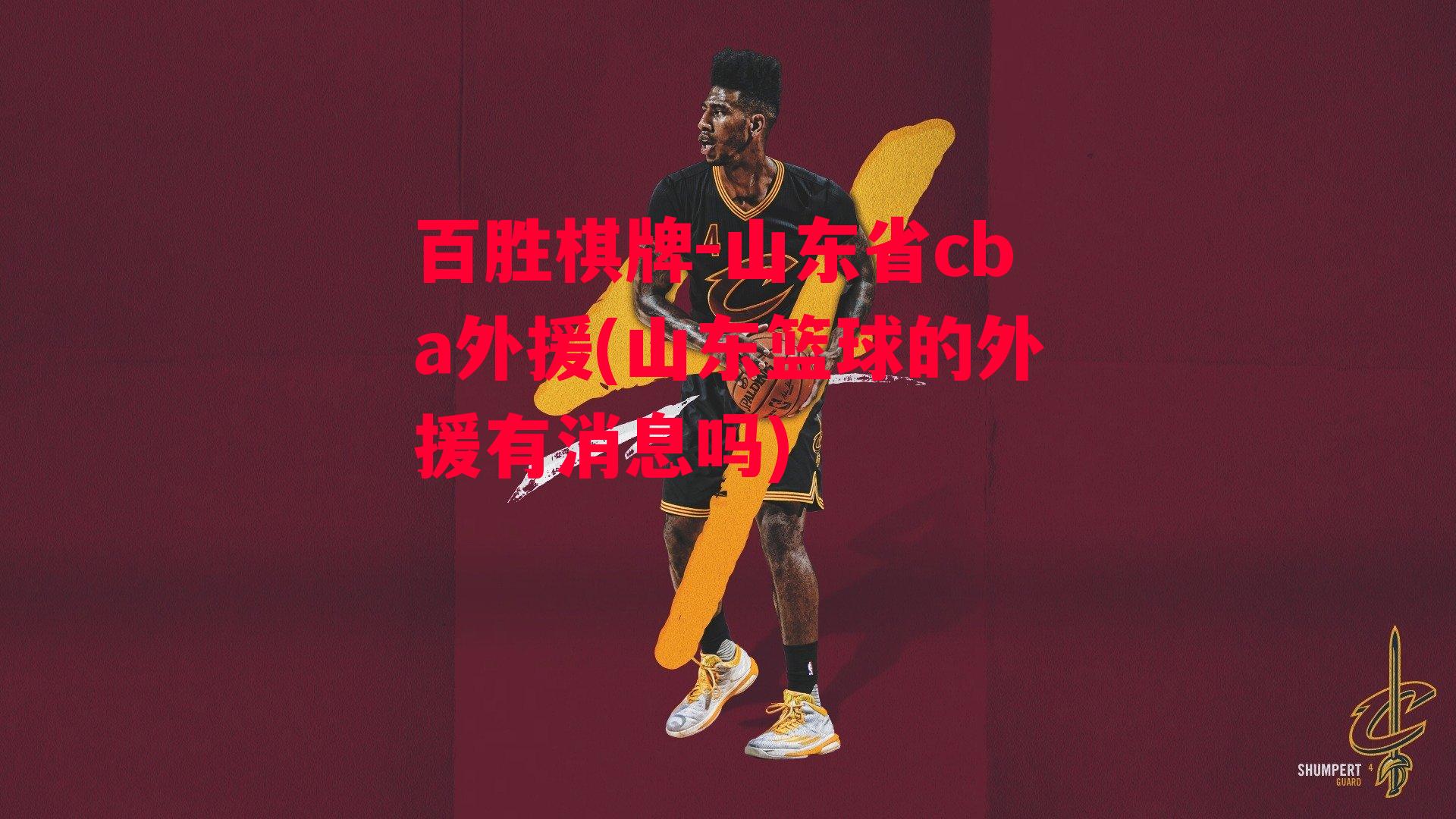 山东省cba外援(山东篮球的外援有消息吗)